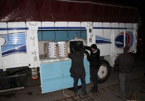 Erzincan karayolunda kaçakçılık operasyonu